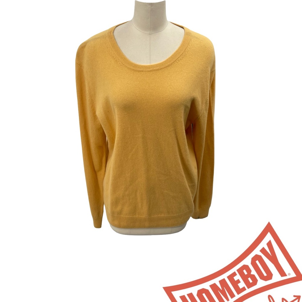 The Men's Store Golden Crew Neck Sweater